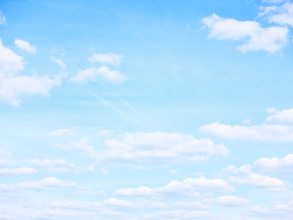 青空と雲